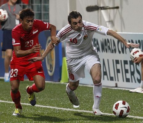 من لقاء الأردن وسنغافورة