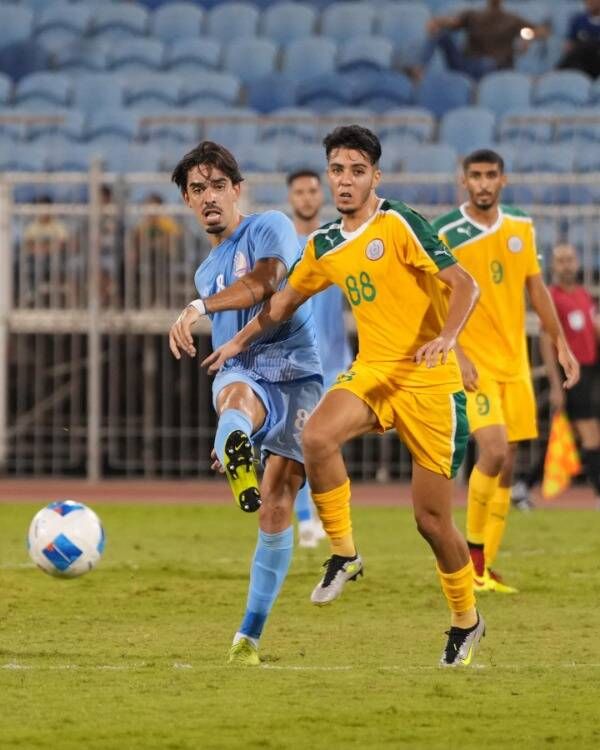 جانب من المباراة