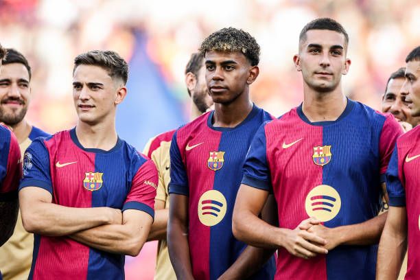 لاعبو برشلونة