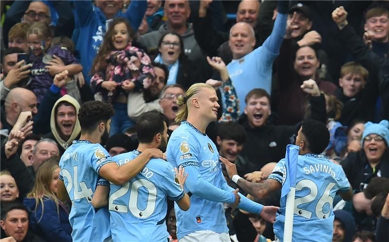 لاعبو مانشيستر سيتي