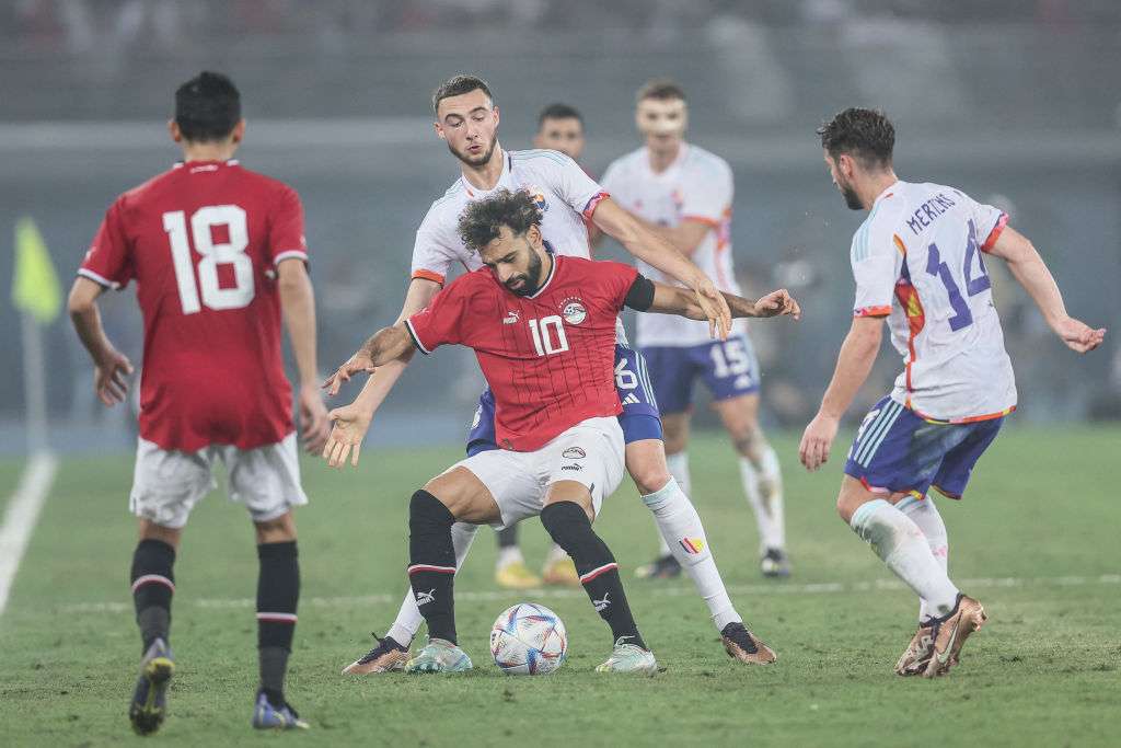 من ودية مصر وبلجيكا