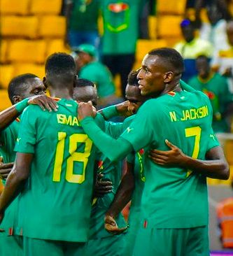 فرحة لاعبي السنغال