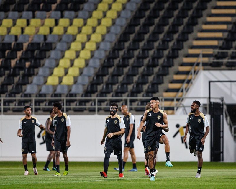 من تدريبات الفريق