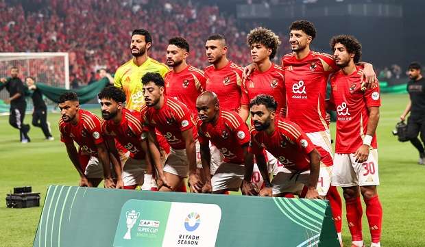 لاعبو الأهلي المصري