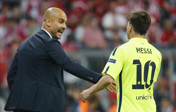 جوارديولا وميسي