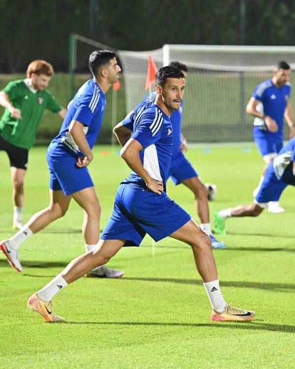 من تدريبات المنتخب