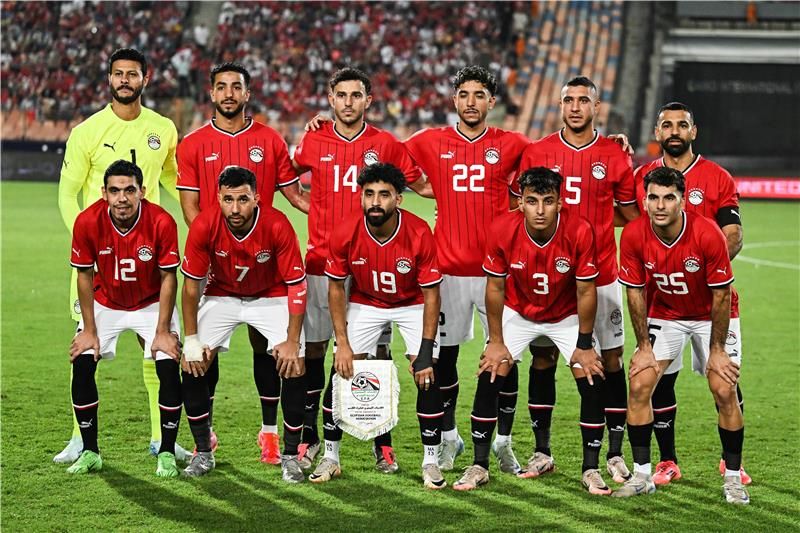 لاعبو منتخب مصر