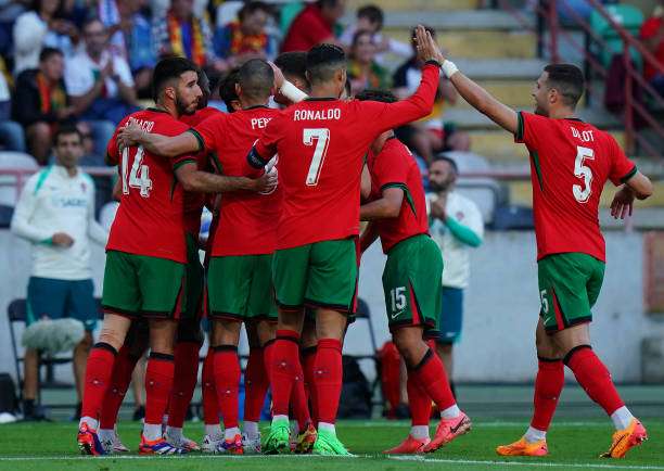 لاعبو منتخب البرتغال