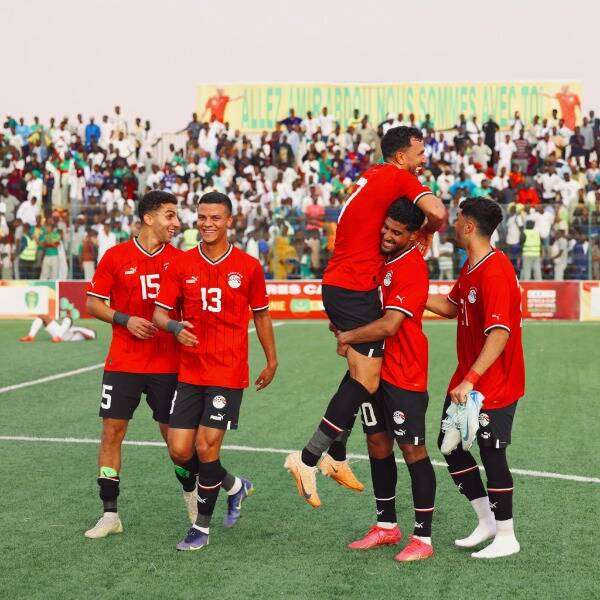 لاعبو منتخب مصر