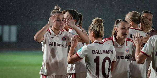 فرحة لاعبات بايرن ميونخ