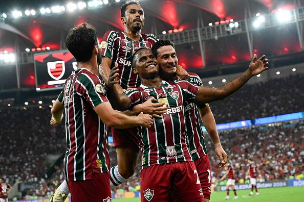 فرحة لاعبي فلومينينسي