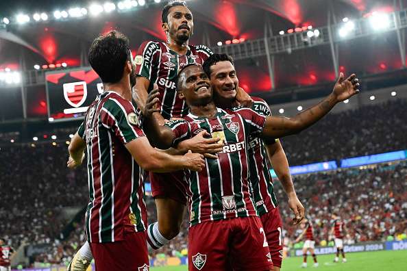 فرحة لاعبي فلومينينسي