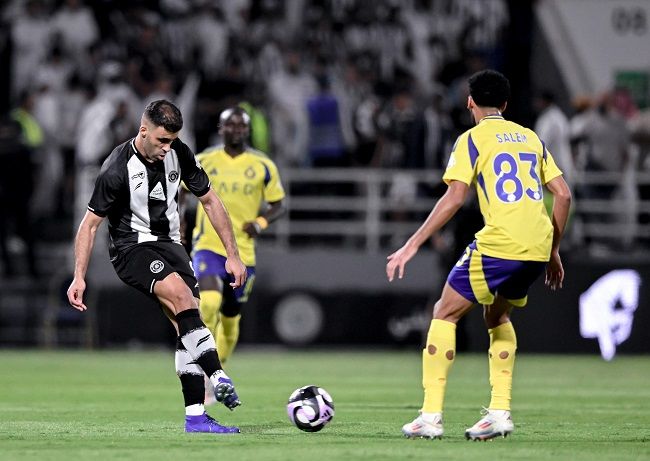 جانب من المباراة