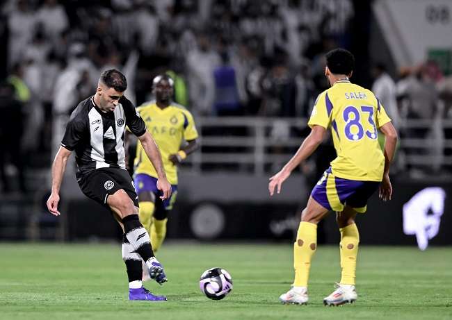 جانب من المباراة