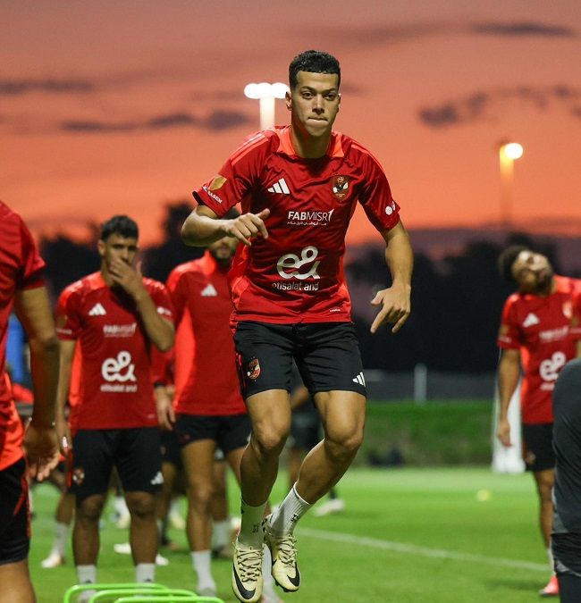 من استعدادات الأهلي