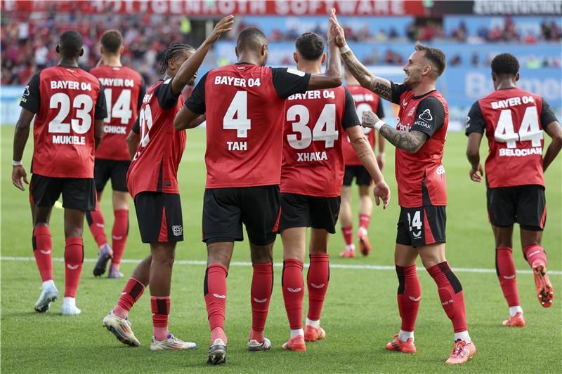 لاعبو باير ليفركوزن