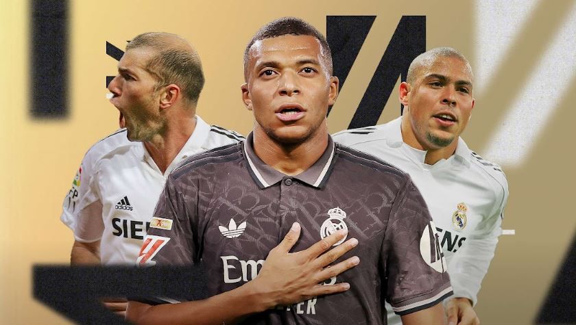 مبابي ورونالدو وزيدان