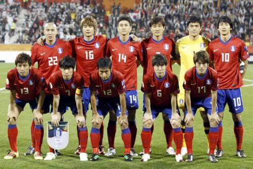 المنتخب الكوري الجنوبي الأول لكرة القدم 