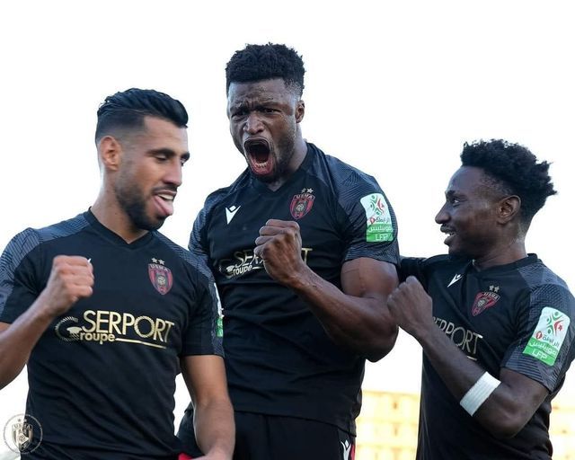 فرحة لاعبي اتحاد العاصمة