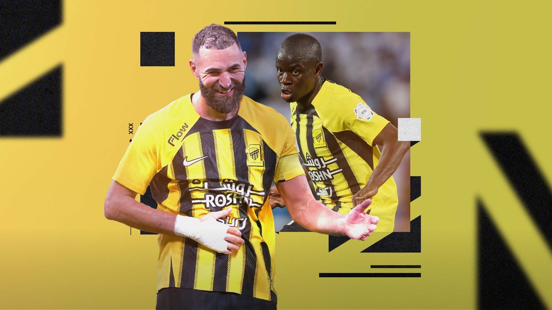 بنزيما وكانتي