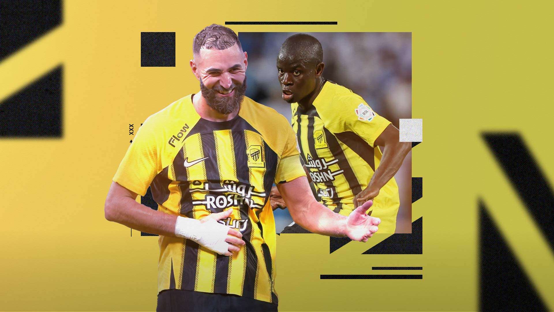 بنزيما وكانتي