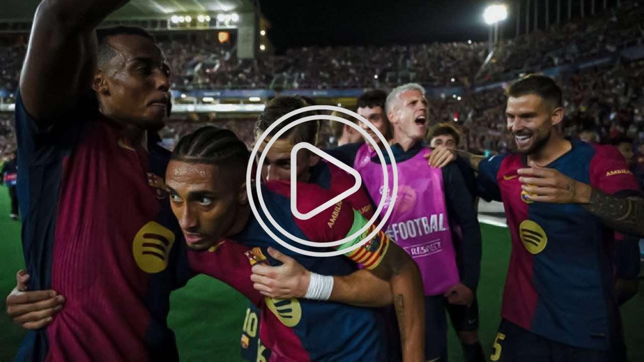 فرحة رافينيا بالانتصار