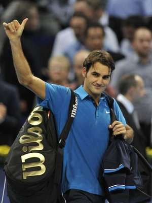 Switzerland's Roger Federer