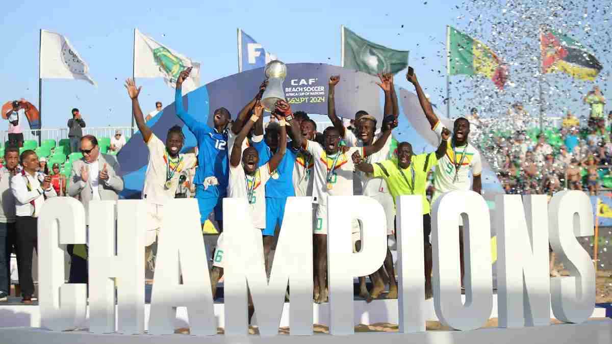 من تتويج السنغال