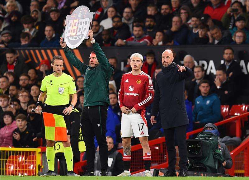 أليخاندرو جارناتشو و إيريك تين هاج