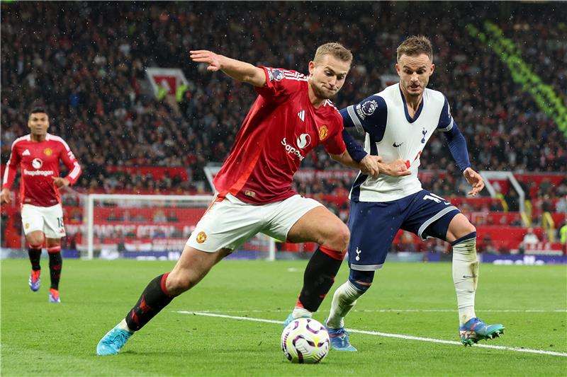 من مباراة سابقة بين توتنهام هوتسبير ومانشستر يونايتد