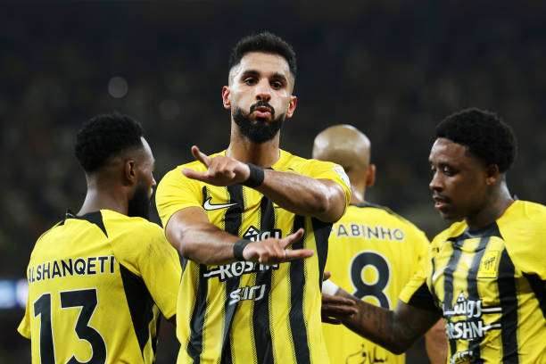 فرحة لاعبي اتحاد جدة