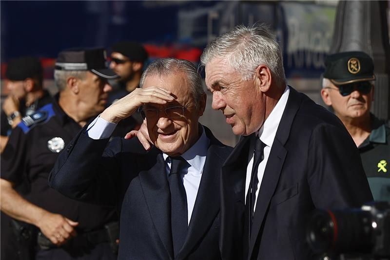 بيريز وأنشيلوتي