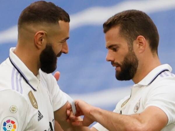 ناتشو مع بنزيما بقميص ريال مدريد