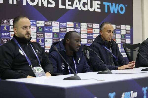 من المؤتمر الصحفي