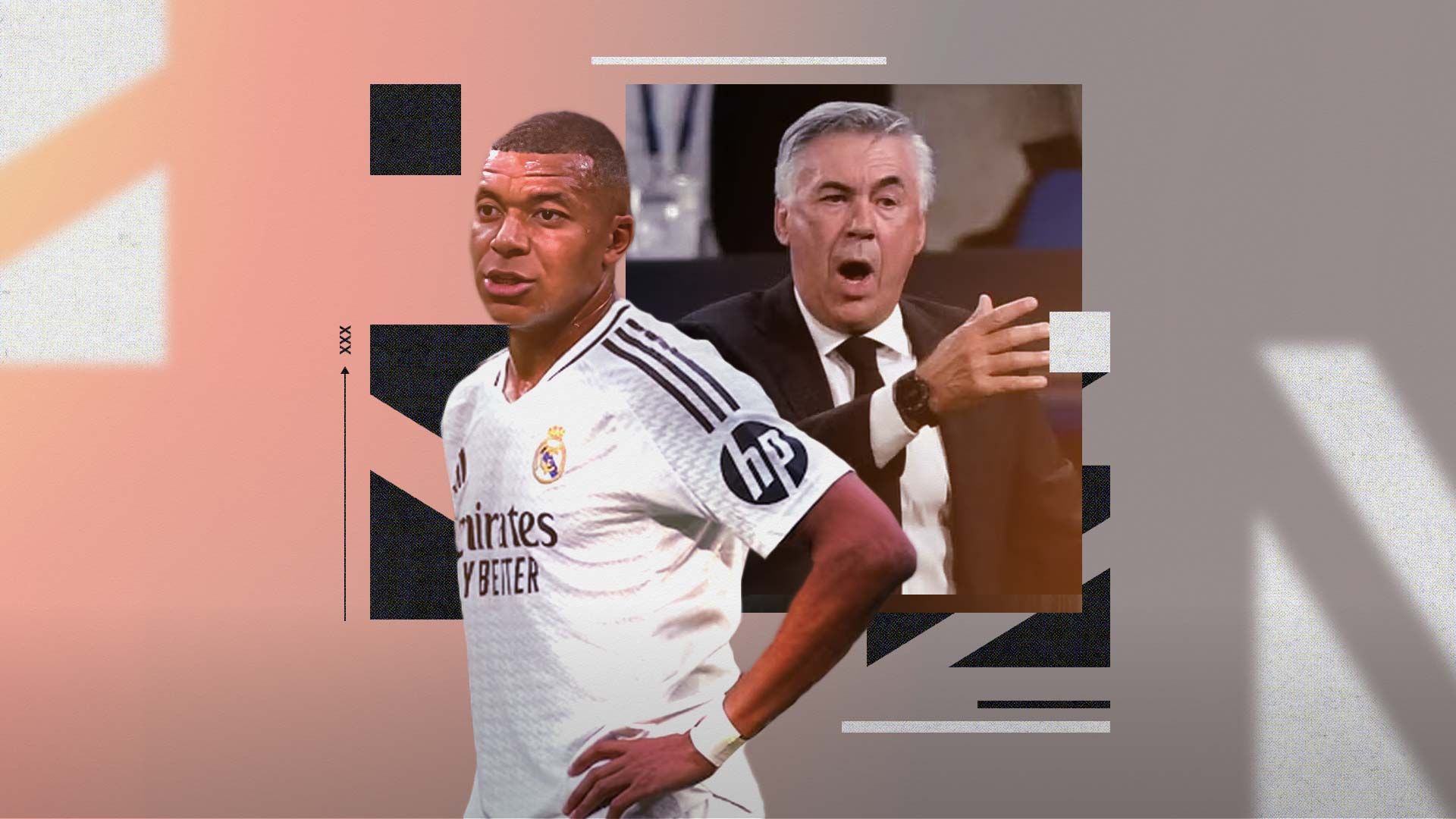 مبابي وأنشيلوتي