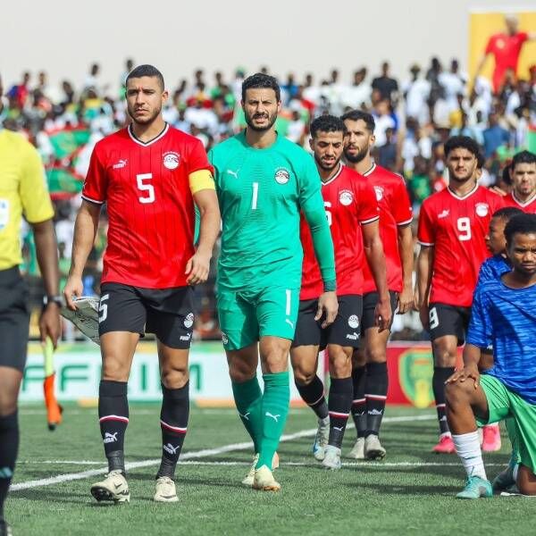 لاعبو منتخب مصر
