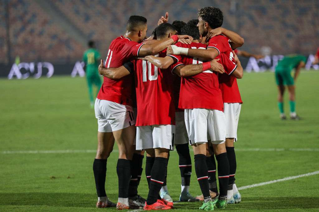 لاعبو منتخب مصر