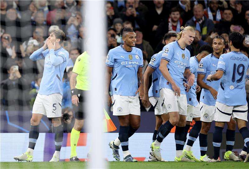 لاعبو مانشيستر سيتي