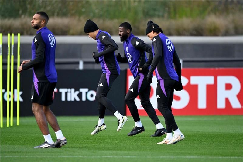 من تدريبات منتخب ألمانيا