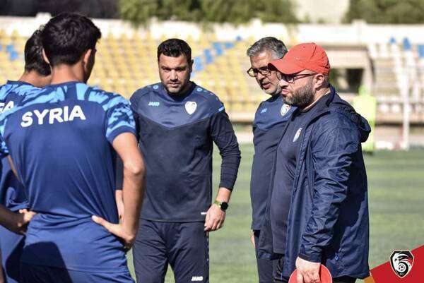 لاعبو منتخب سوريا