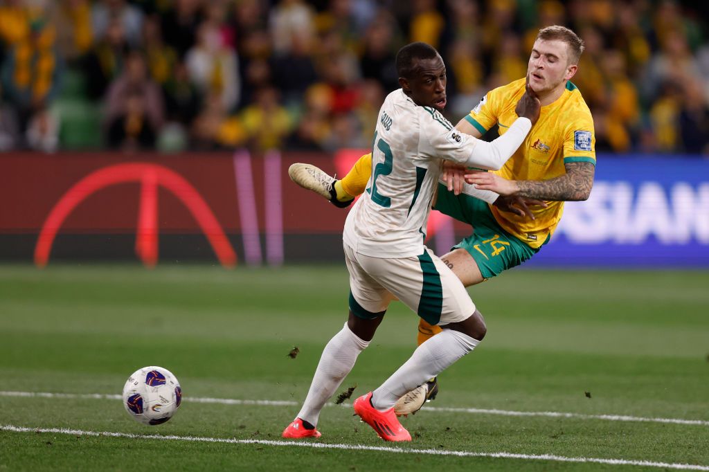 سعود عبد الحميد تألق أمام أستراليا