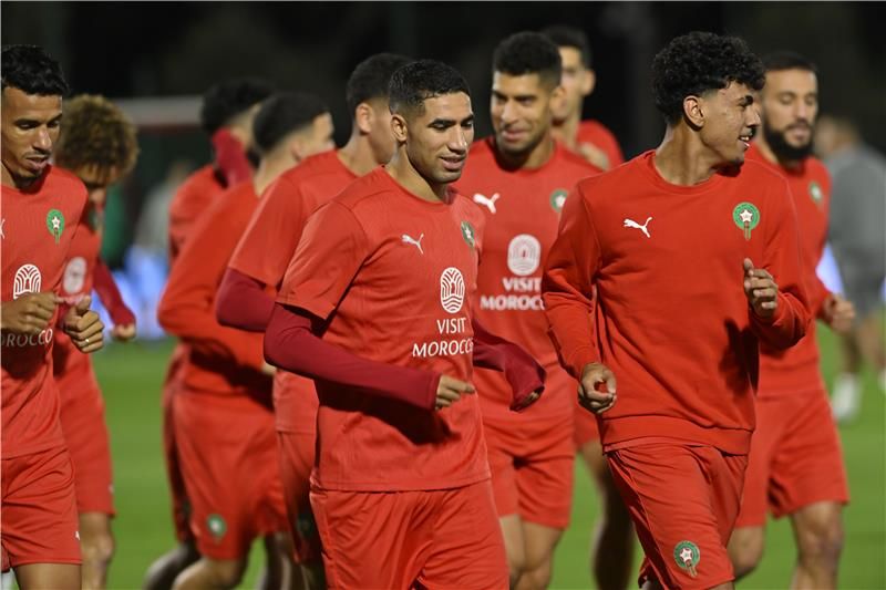 لاعبو منتخب المغرب
