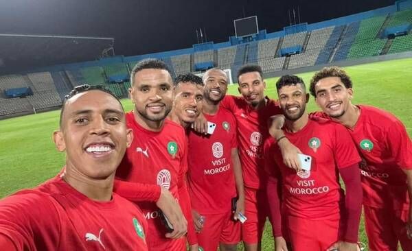 لاعبو منتخب المغرب