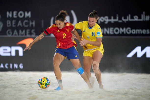 من مواجهة سيدات إسبانيا أمام أوكرانيا