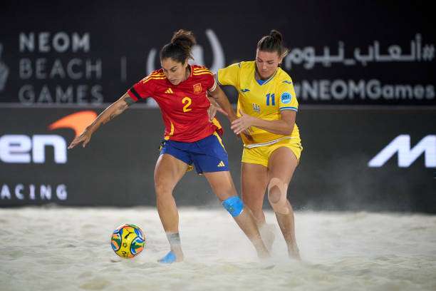 من مواجهة سيدات إسبانيا أمام أوكرانيا