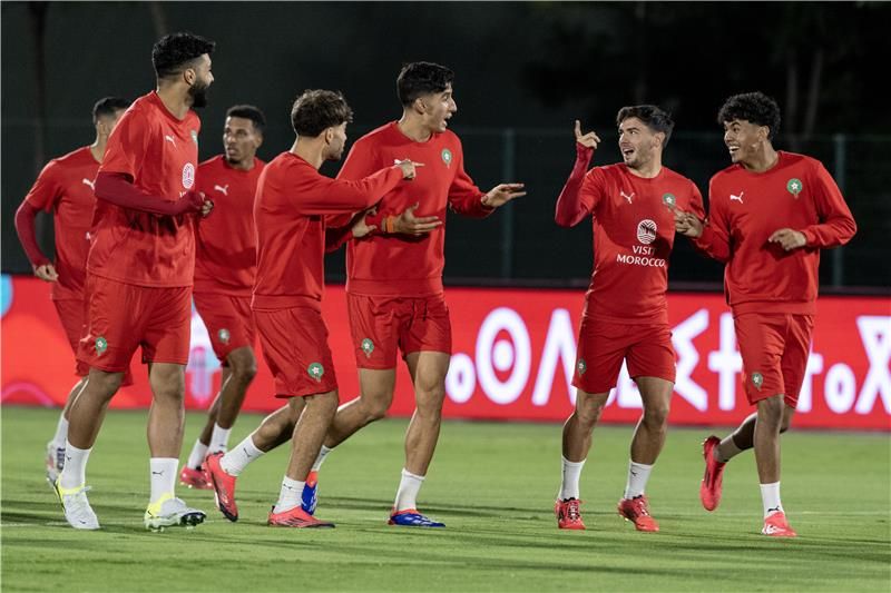 لاعبو منتخب المغرب