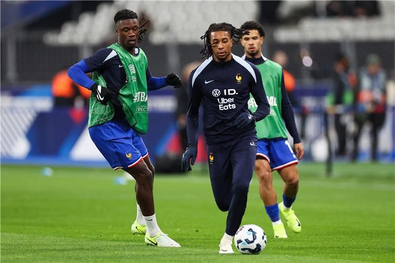 لاعبو منتخب فرنسا