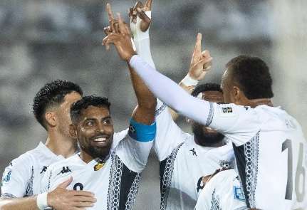 لاعبو منتخب فيجي