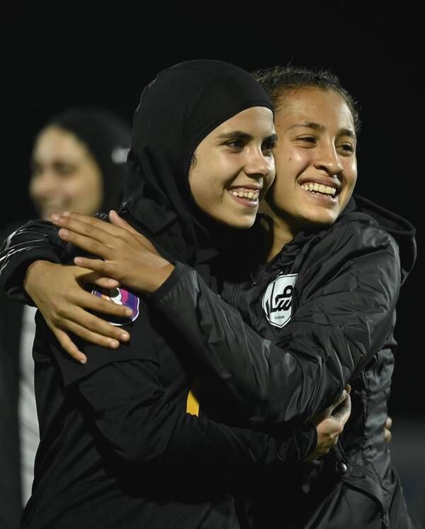 لاعبات مسار المصري