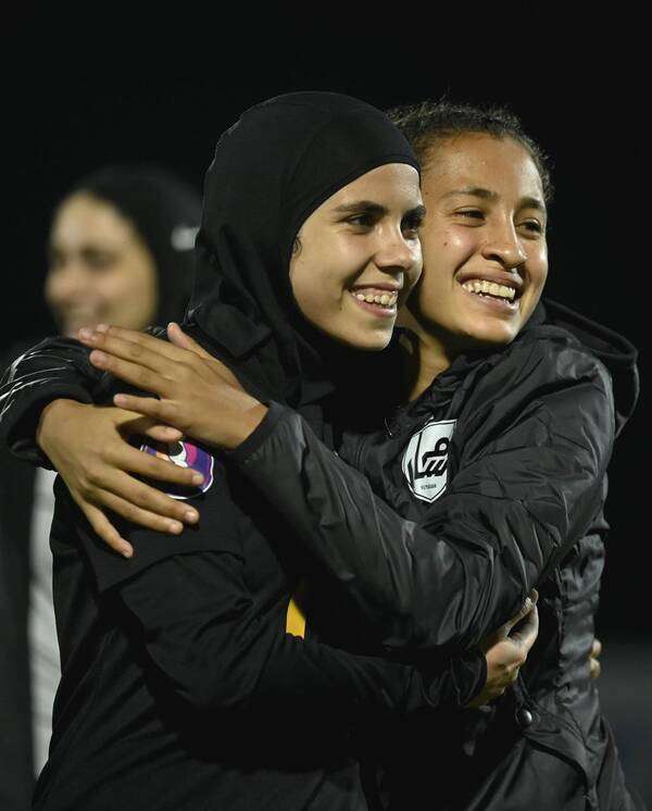 لاعبات مسار المصري